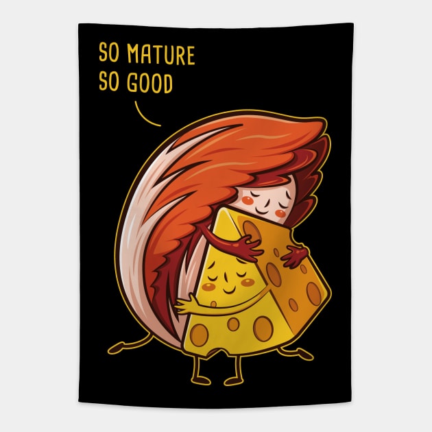 So Mature So Good Tapestry by SIMKUNG