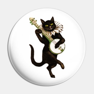 Dancing Cat Pin