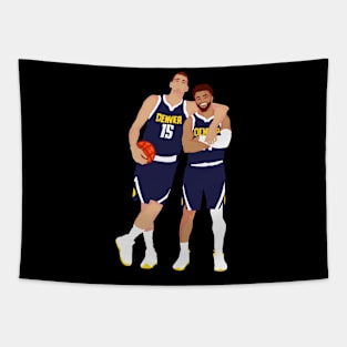 Nikola jokic and Jamal murray - Nuggets gang Tapestry