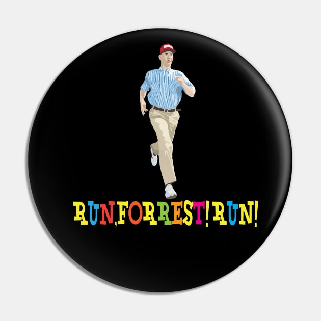 Forrest gump Pin by SurpriseART