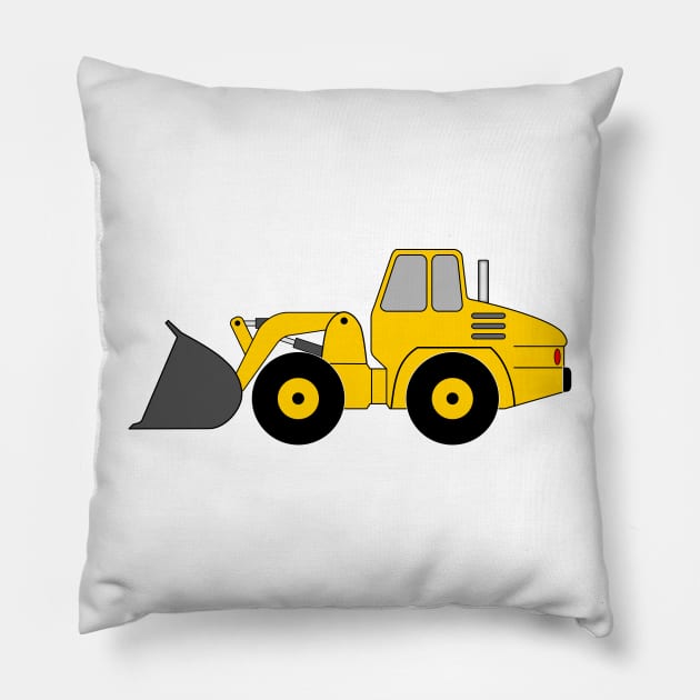 Loader Pillow by NiftyGaloot