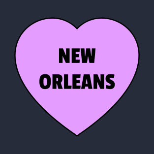 I love New Orleans - Heart T-Shirt