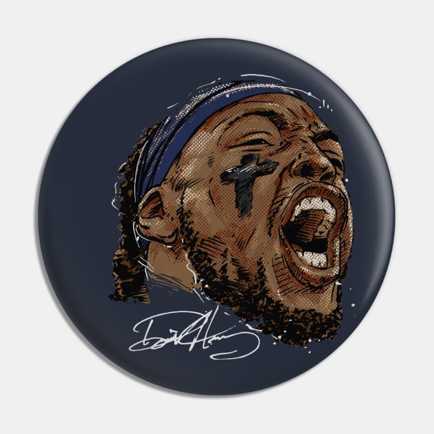 Derrick Henry Tennessee Scream Pin by Buya_Hamkac