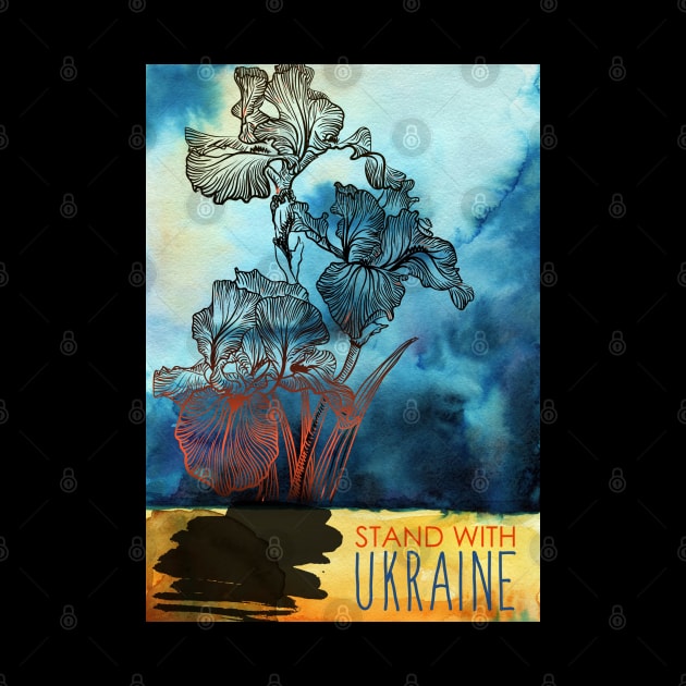 Stand with Ukraine. by Olga Berlet