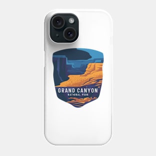 Grand Canyon National Park Abstract Emblem Phone Case