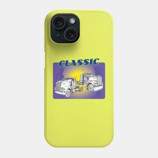 Double Kenworth truck design Phone Case