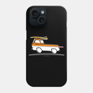 1961 Ford Econoline Pickup Truck with Surfboard Phone Case