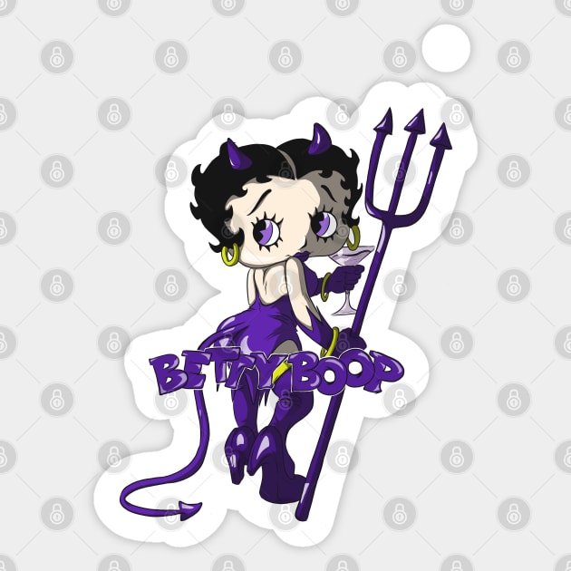 Betty boop devilish.