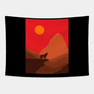 Sunset Paradise Tapestry