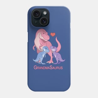 GrandpaSaurus T-Rex & Baby Boy Girl Dinosaurs Phone Case