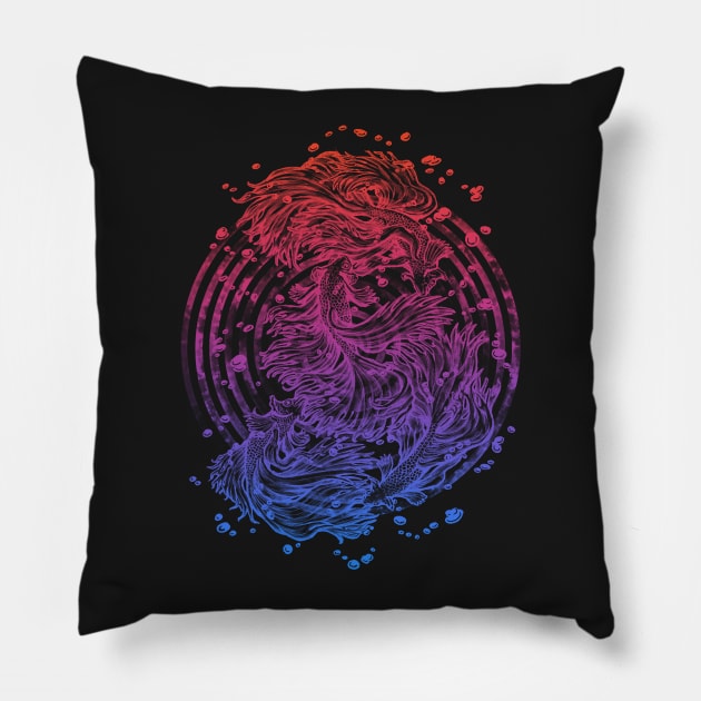 Betta Wave Pillow by Villainmazk