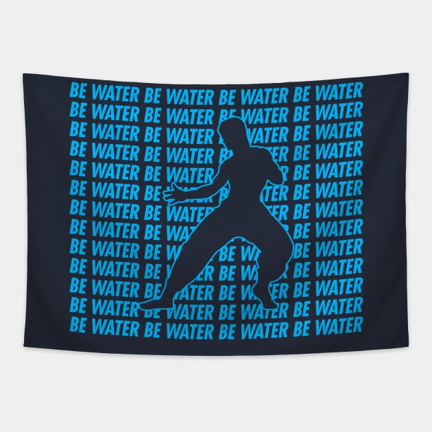 Be water Tapestry by dajabal