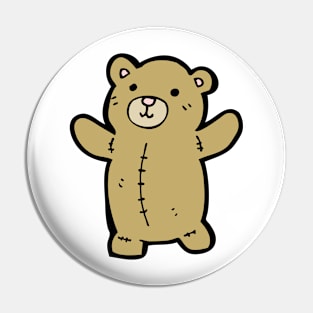 Cute and Funny Teddy Bear Lover Pin