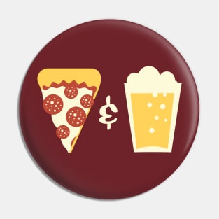 Pizza + Beer Pin