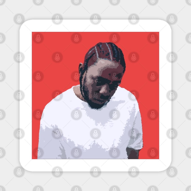 Kendrick Lamar DAMN Magnet by NFDesigns