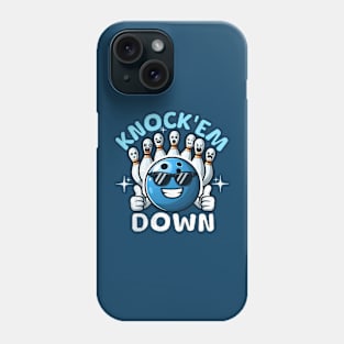 Bowling Funny Knock'em Down Phone Case