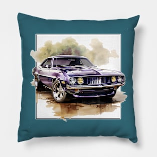 Mopar Style Muscle Ca Pillow