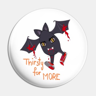 Halloween spoopy bat Pin