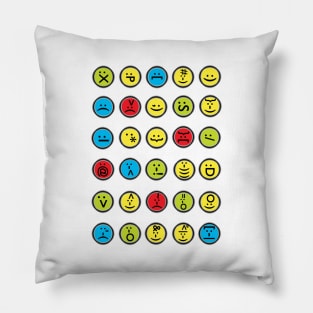 Emoticons Pillow