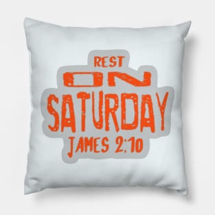 Holy shabbat - quote Pillow