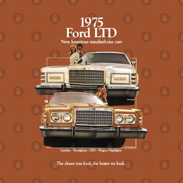 1975 FORD LTD - advert by Throwback Motors