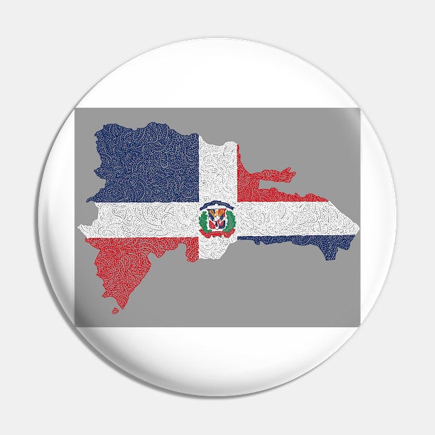 Dominican Republic Map Design Pin by Naoswestvillage