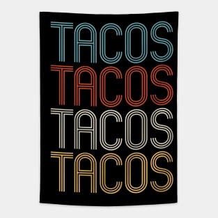 Tacos Tacos Tacos - Groovy Text Tapestry