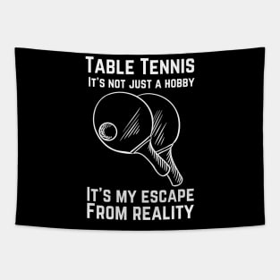 Table Tennis Ping Pong Player Lover Tapestry