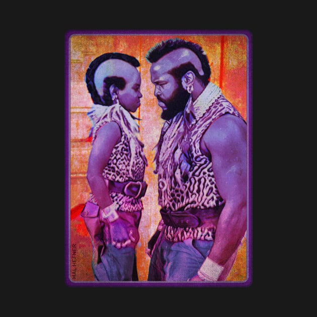 T and T - ARNOLD AND MR.T by HalHefner