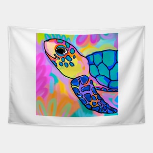 Happy Turtle Tapestry