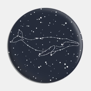 Whale Constellation Pin