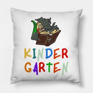 Kindergarten Dragon Prince Read Book Pillow