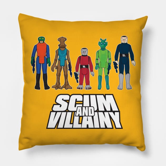 Scum & Villainy Pillow by LeftCoast Graphics