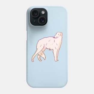 borzoi art Phone Case