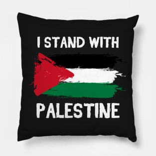 I Stand With Palestine Supporters Free Gaza Jerusalem Mosque Pillow