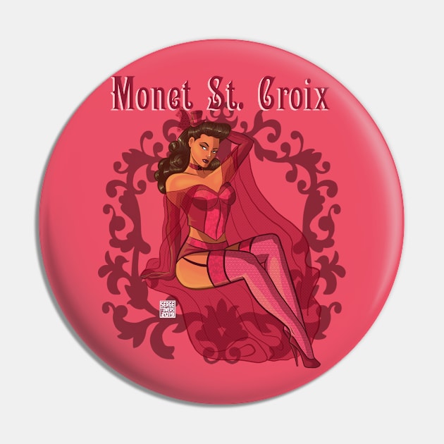 Monet Bombshell Pin by sergetowers80