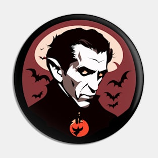 Count Vlad Dracula Pin