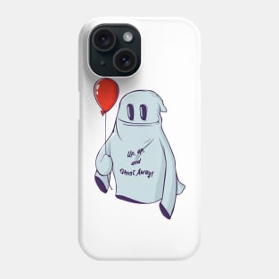 Ghost with balloon. Phone Case
