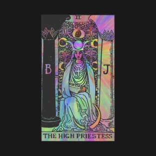 Psychedelic Tarot - The High Priestess T-Shirt