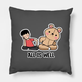 All is well Pillow