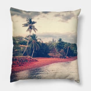 Indo Pacific Coastline Pillow