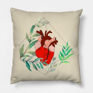 HEART TERRARIUM Pillow