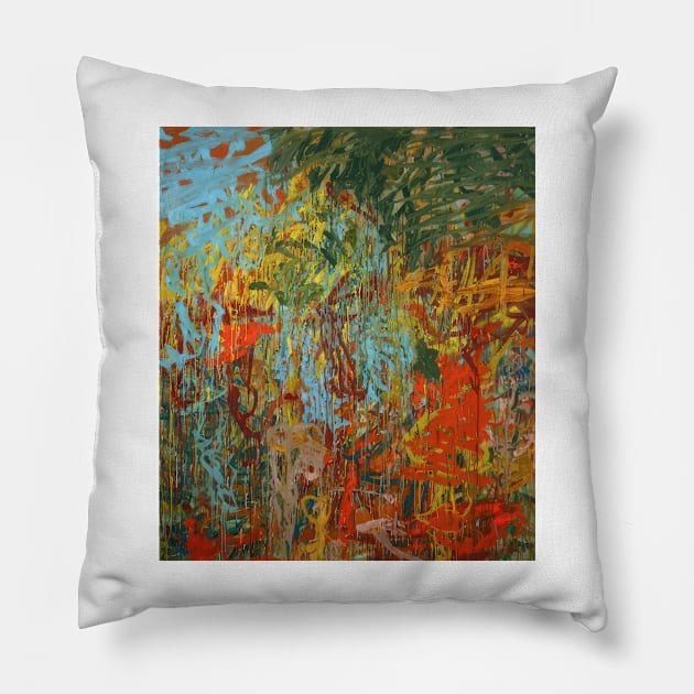 Joan Mitchell Pillow by Kollagio