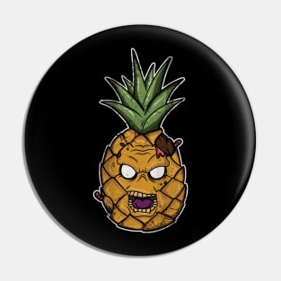 Halloween Zombie Pineapple Pin