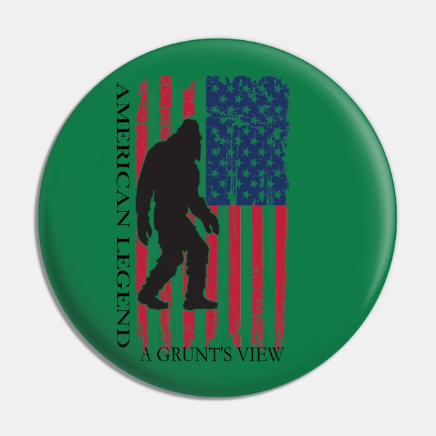 THE AMERICAN LEGEND BIGFOOT Pin by A Grunt's View