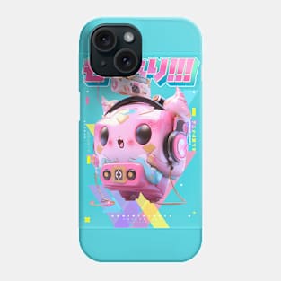 PINKY PUNKY MIKE - AUDIO THINGYS COLLECTION | Anime Manga Microphone Enthusiast Mascot Pop Art Design | PROUD OTAKU Phone Case