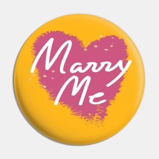 Marry Me Pin