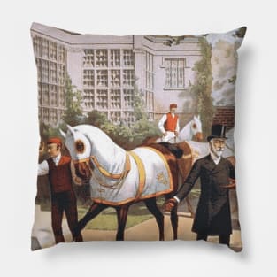 Horse Racing, Sport of Kings Pillow