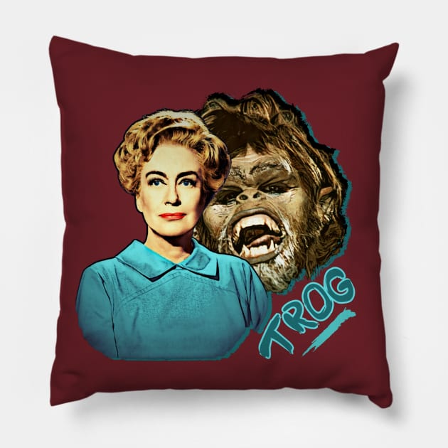 Joan Crawford - Trog Pillow by Indecent Designs