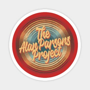 The Alan Parsons Project Vintage Circle Magnet